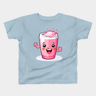 Soft drink cute T-Shirt cute giril Kids T-Shirt